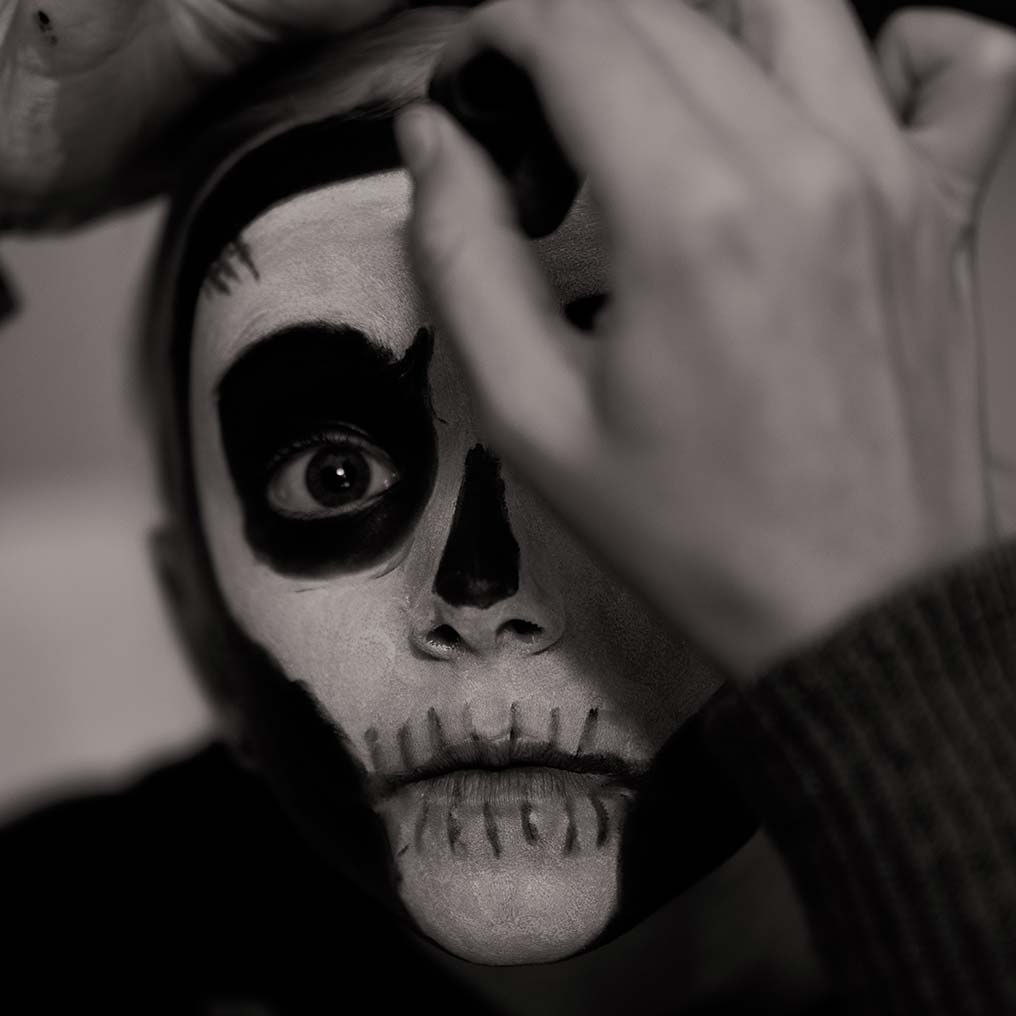 Person with Painted Face Panteoncito School